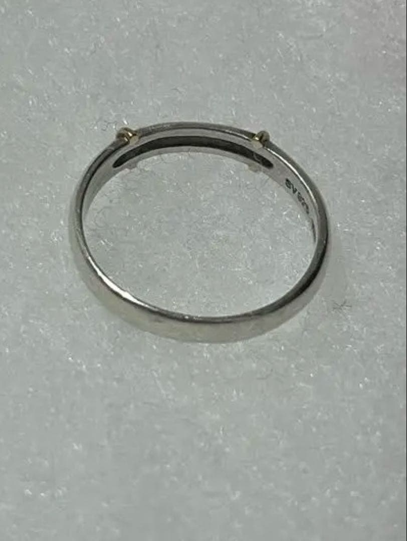 KENZO Silver×18kリング 13号 箱、袋なし