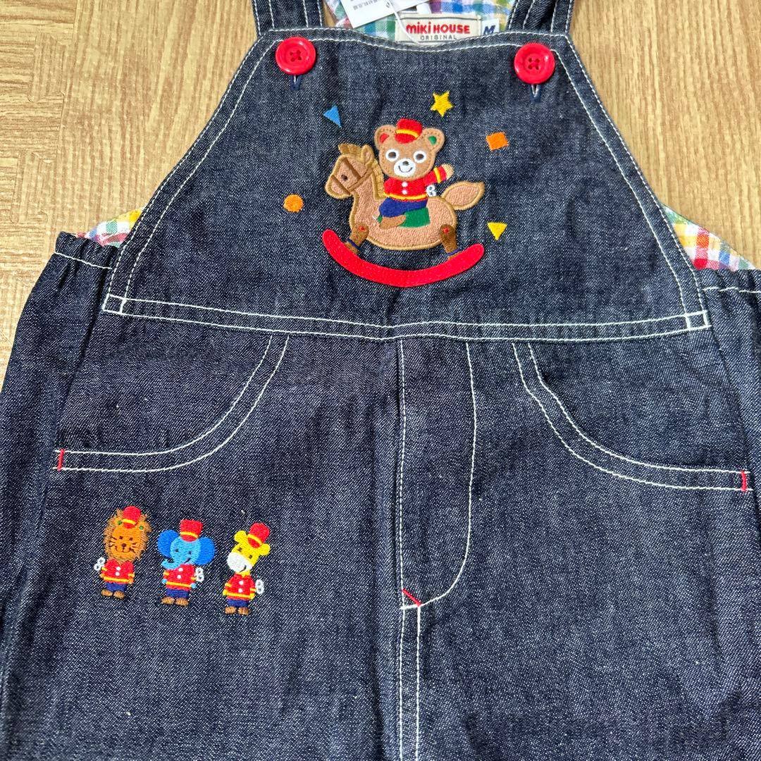 【シンプルな暮らし　新品】タグ付き　ミキハウス　80〜90cm