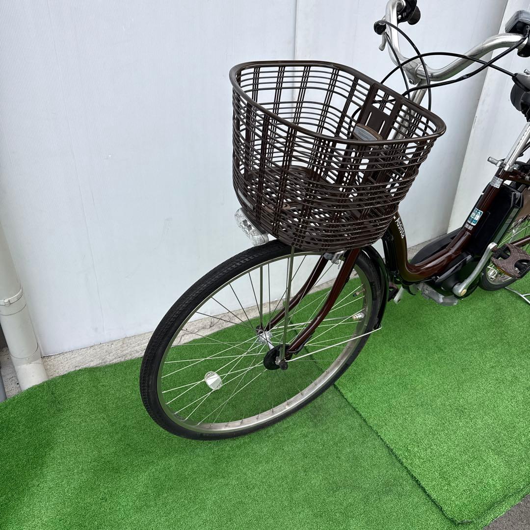 ブリヂストン電動アシスト自転車26インチ8.9Ah ブラウン
