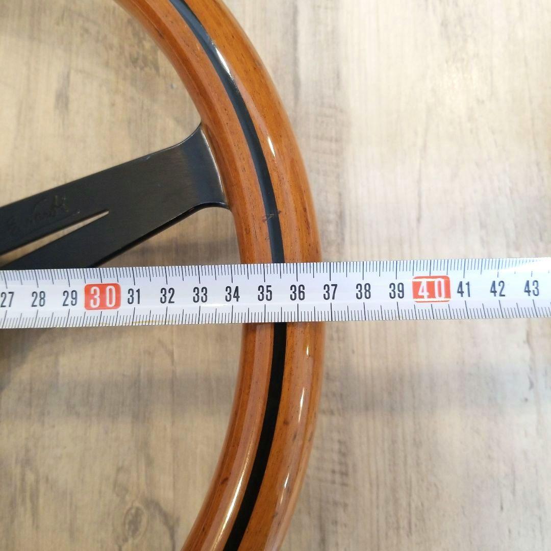 NARDI★ナルディウッドステアリング/ブラックスポーク　37Φ