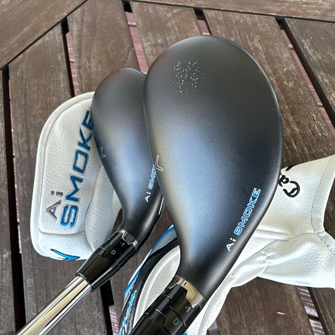 キャロウェイAiスモークHLユーティリティ5U 25° 6U27° 2本セット