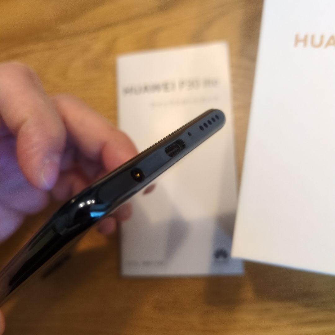 HUAWEI P30 lite ブラック 充電器付き