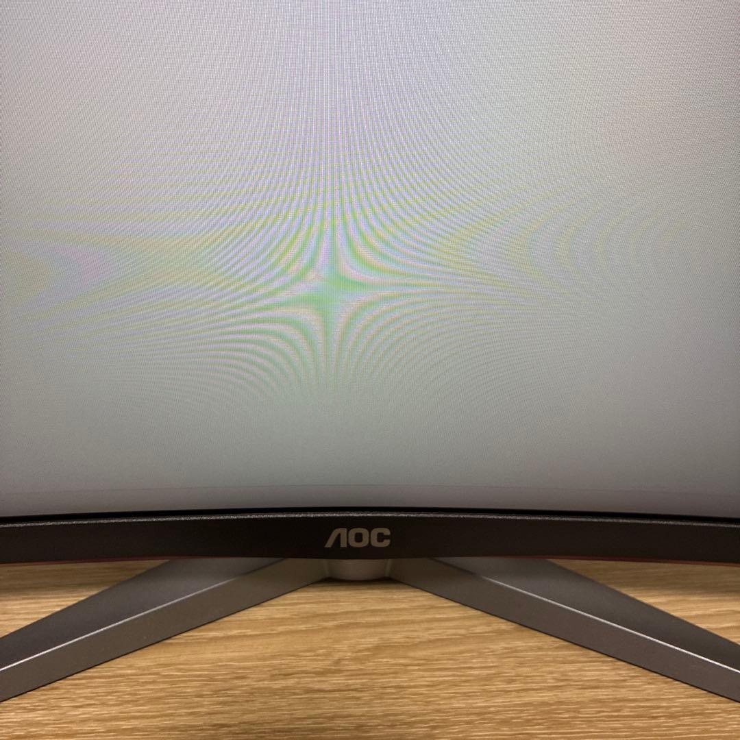 AOC C27G2X/11 27インチ ゲーミングモニター 湾曲 165hz