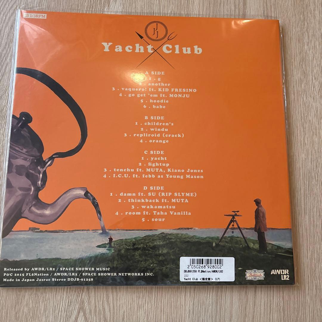 JJJ / Yacht Club / HIKARI アナログレコード2枚セット