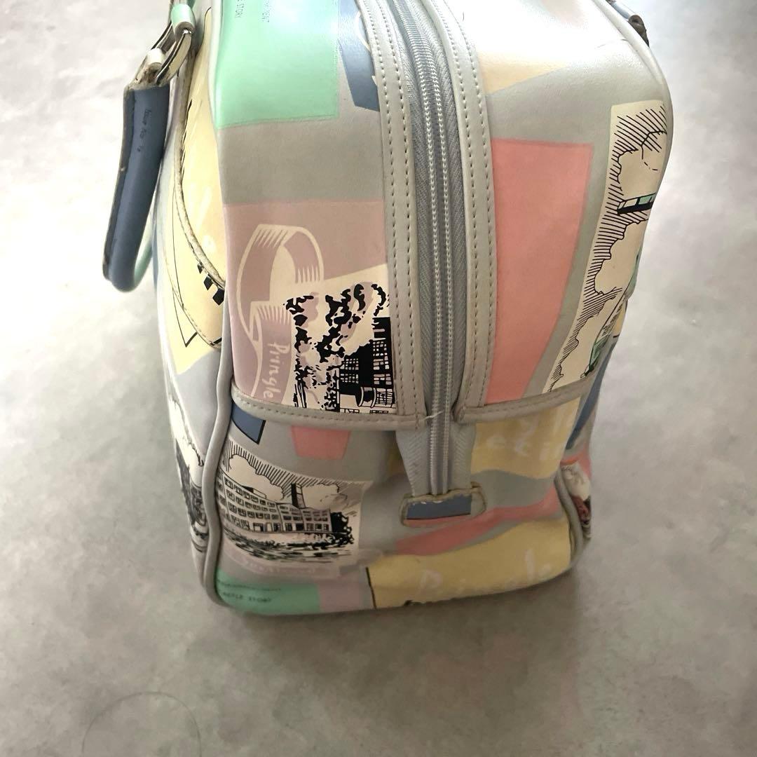 ヴィンテージ Pringle パステル ボストンバッグ ビンテージ Y2K 古着