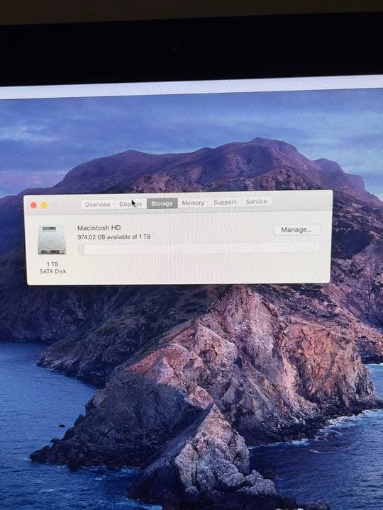 Macデスクトップ iMac 21.5 i5 8GB 1TB HHD Late 2012