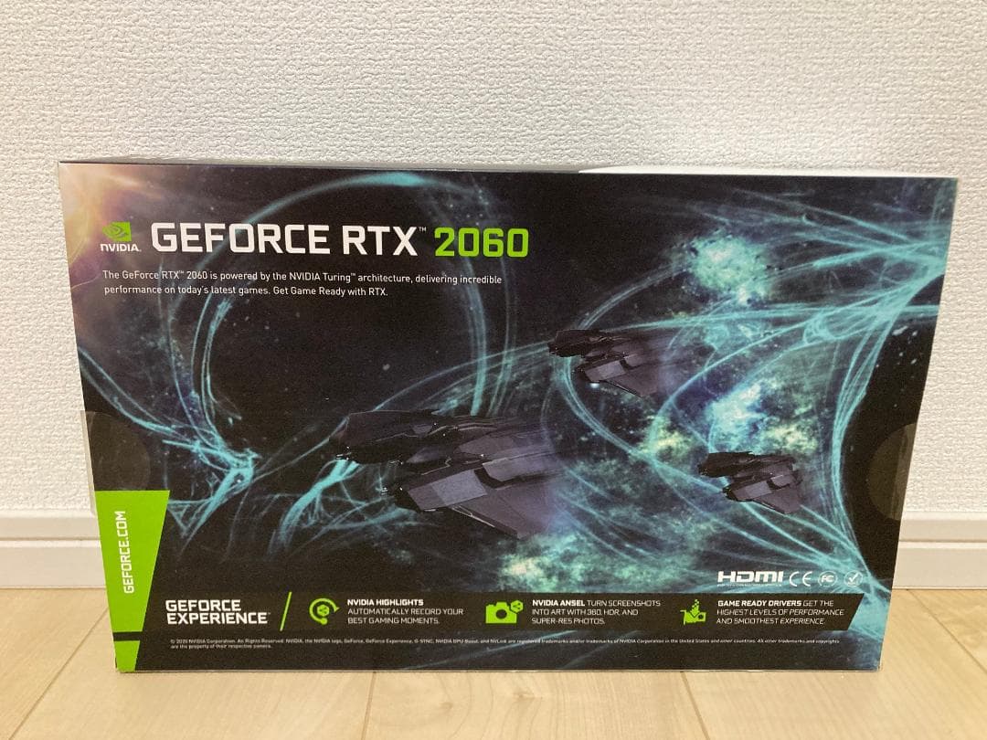 GALAKURO GeForce RTX2060 6GB グラフィックボード