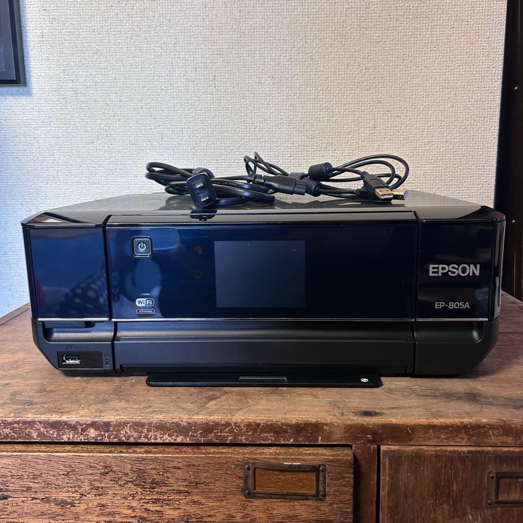 EPSON EP-805A インクジェットプリンター ブラック ジャンク品