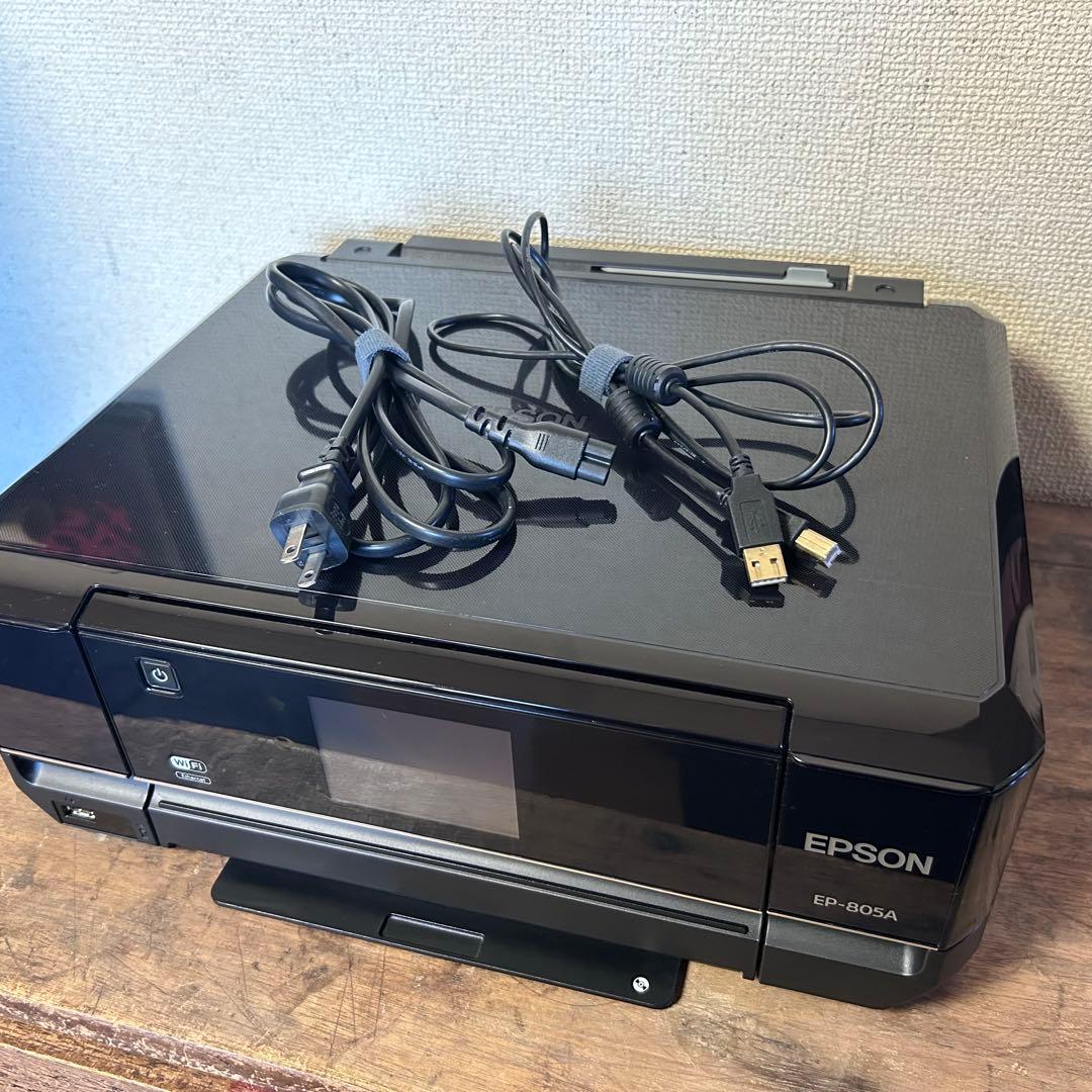 EPSON EP-805A インクジェットプリンター ブラック ジャンク品
