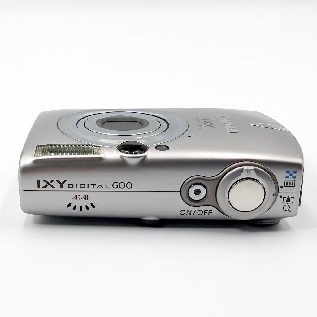 【美品】キヤノン IXY DIGITAL 600 シルバー コンデジ カメラ