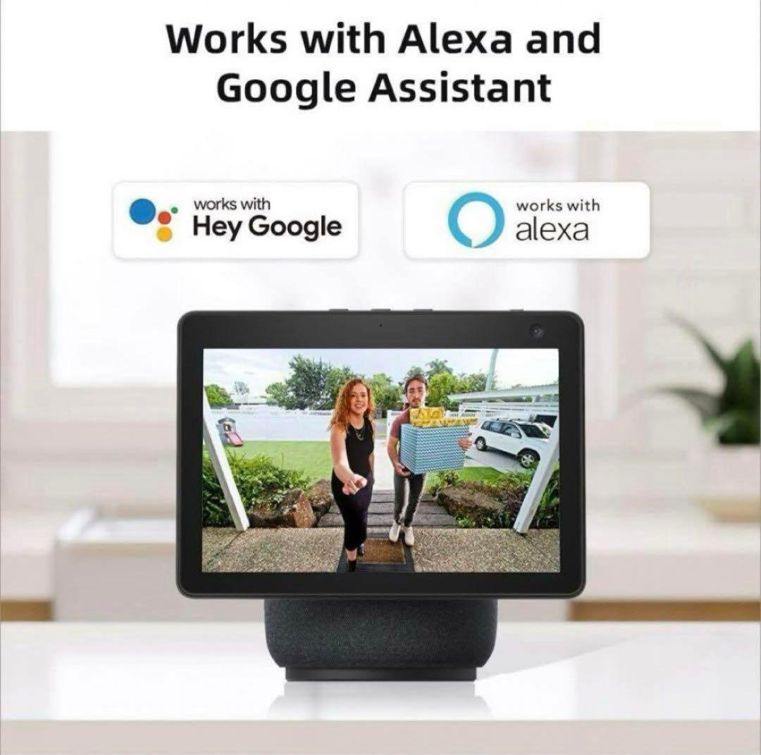 【AOSU 2K ワイヤレス カメラ付き インターホン 外出先からも通話可能 】