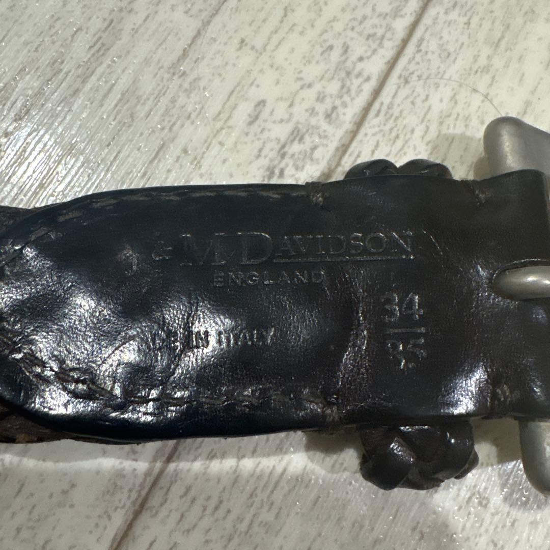 j&m davidson メッシュベルト　使用感あり