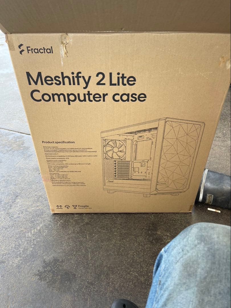 Fractal Meshify 2 Lite PCケース