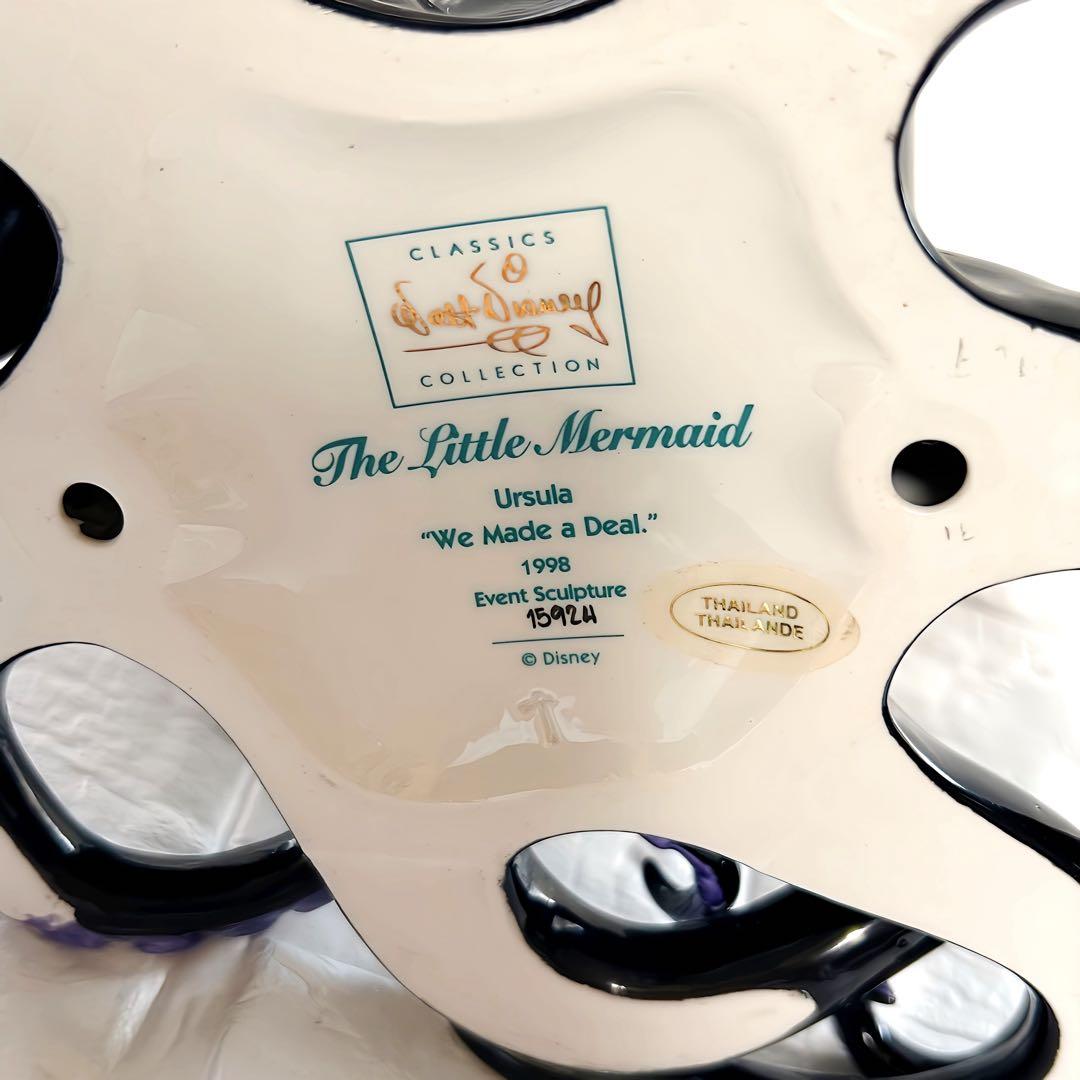 WDCC ディズニー　リトルマーメイド アースラー　ヴィランズ　オブジェ