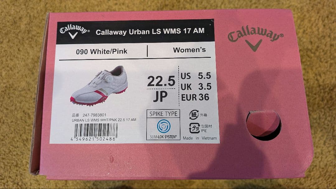 【新品未使用】 キャロウェイ　ゴルフシューズ サイズ22.5cm