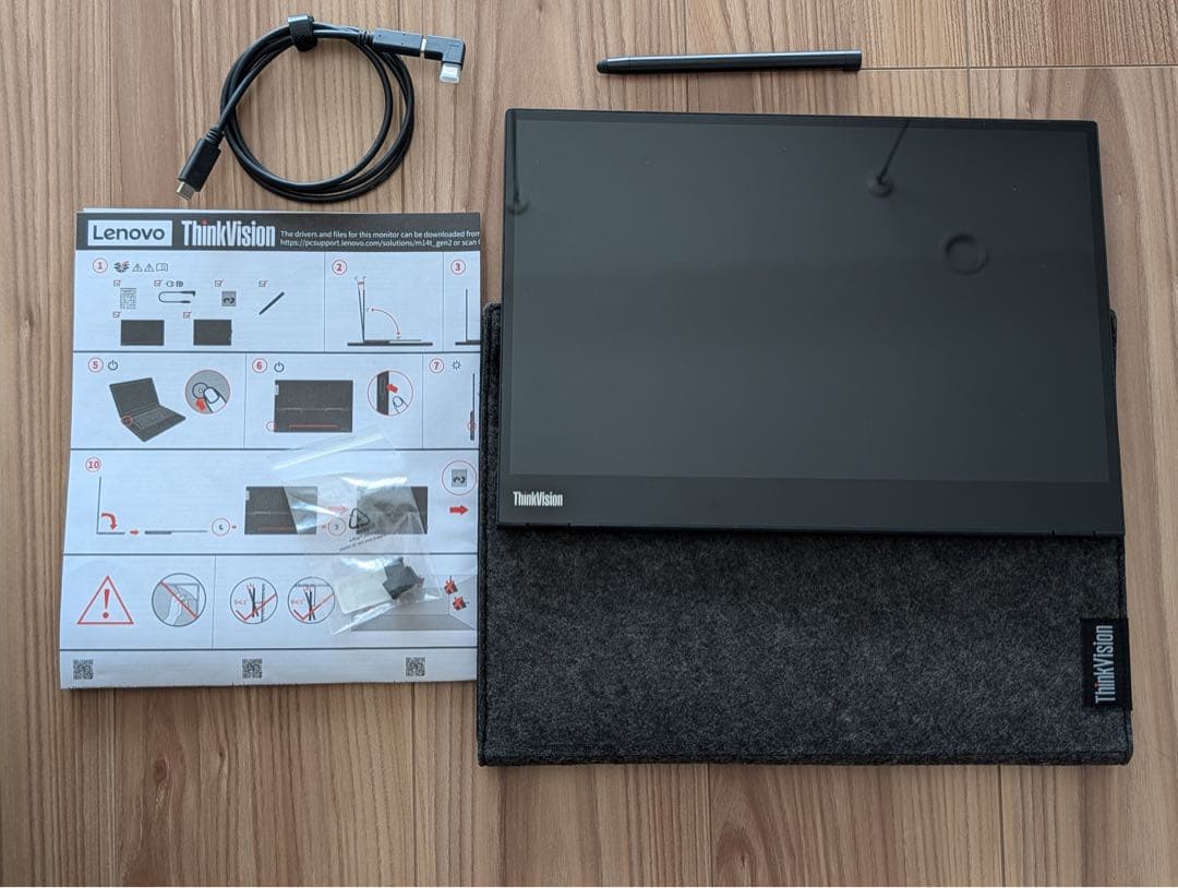 ディスプレイ・モニター本体 ThinkVision M14t Gen 2