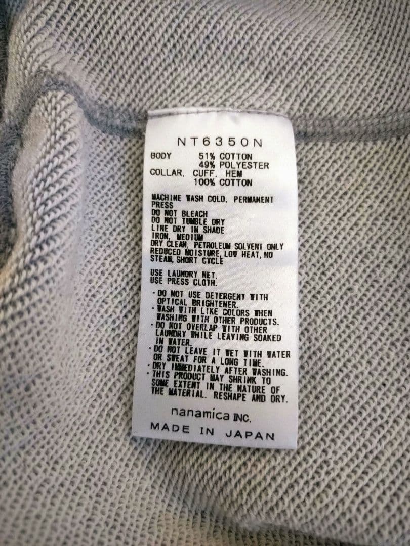 【極美品】THE NORTH FACE/ノースフェイス クルーネック トレーナー