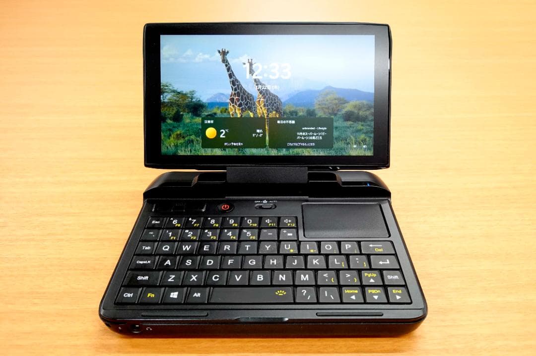 GPD MicroPC アップグレード済み