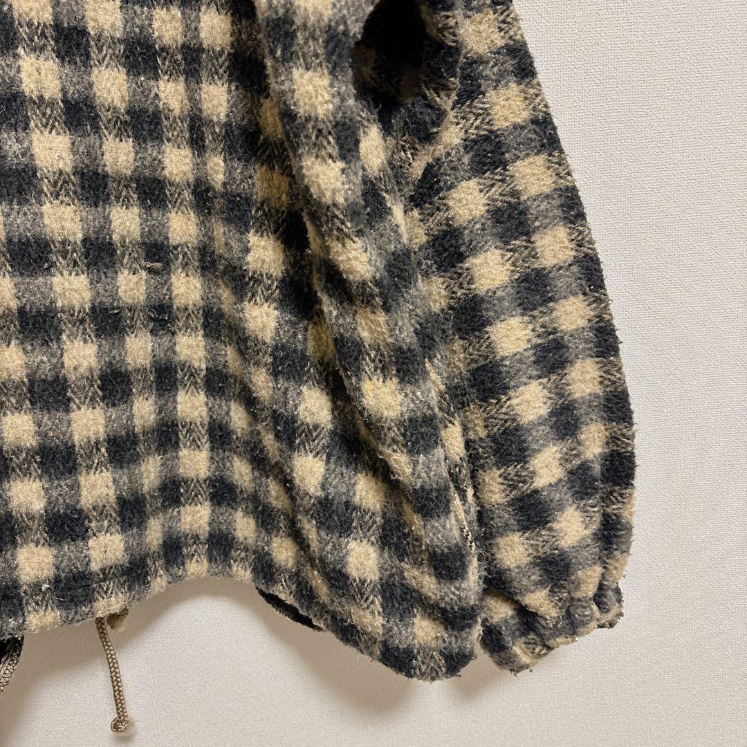 EARTH RAGZ チェック ジャケット ハーフジップ　XL アメカジ