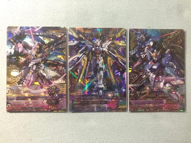 ガンダムトライエイジ　サトテル二冠&MVP㊗️　リクエスト品3枚