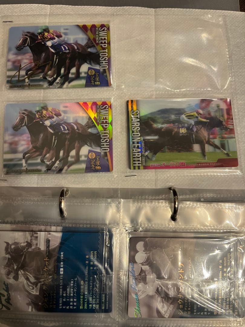 サラブレッドホースコレクション ノーマルカードコンプ。 サイン16/30枚コンプ
