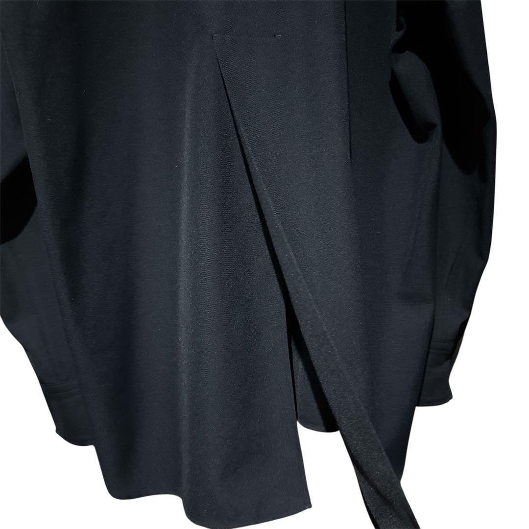 【極美品】カオス　長袖シャツ　オーバーサイズ　リネン混　バックスリット