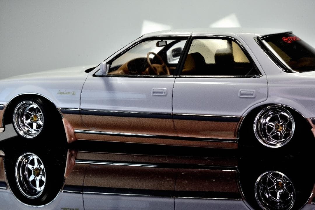 【1/24アオシマ】JZX81クレスタ スーパールーセントG