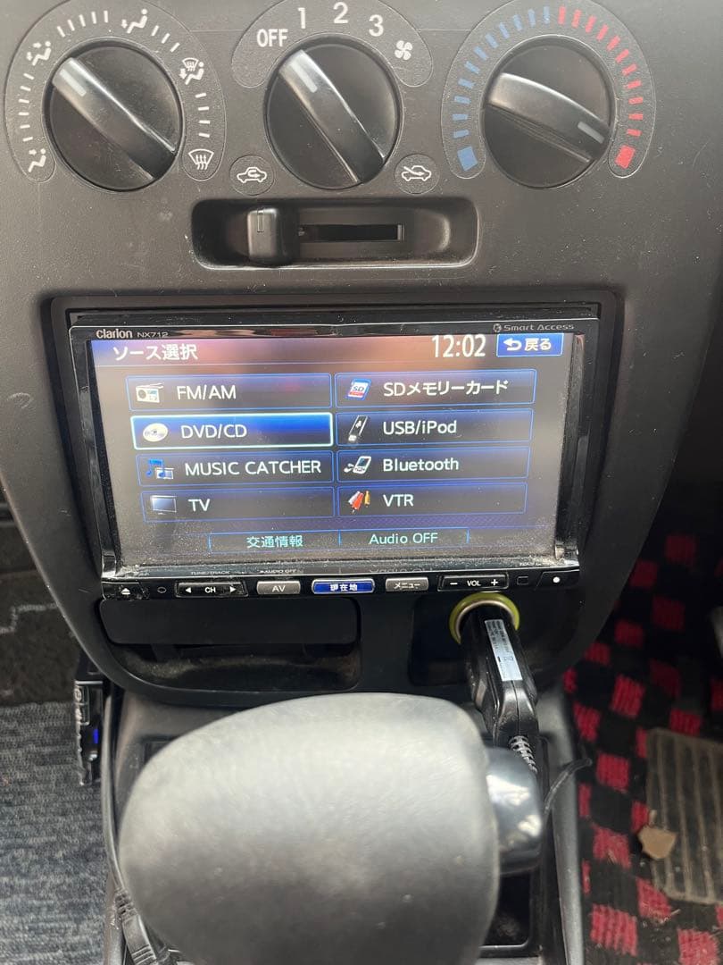 clarion NX712 NX-712 Bluetooth ナビ 地デジ