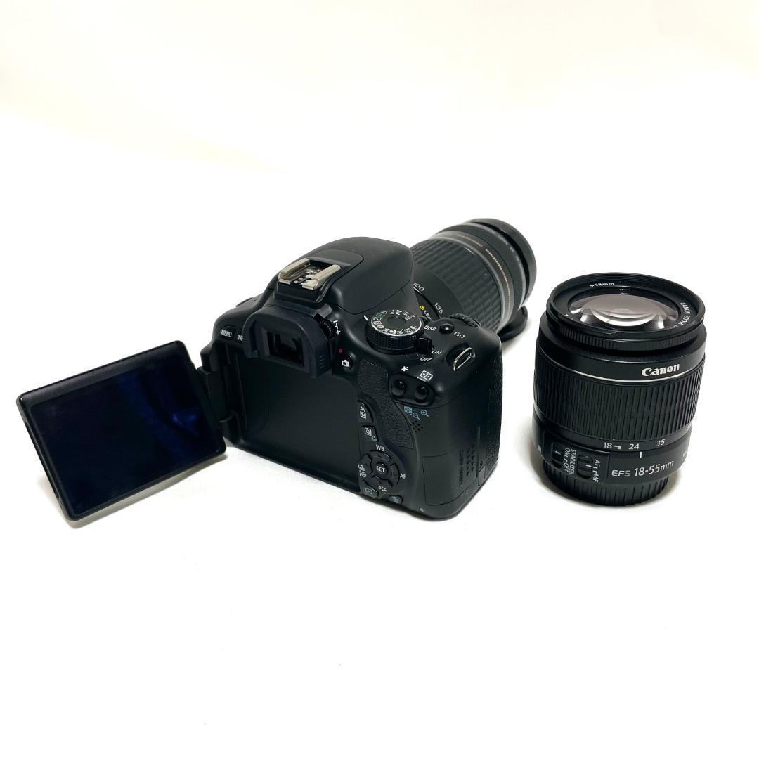 これ一式で本格撮影OK❣️ Canon EOS Kiss X5 超望遠 Wレンズ