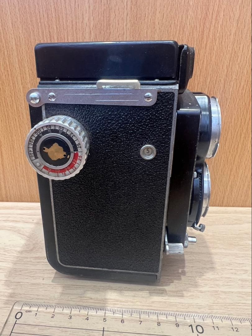 RICOHFLEX リコーフレックス二眼レフ フィルムカメラ80mm F3.5