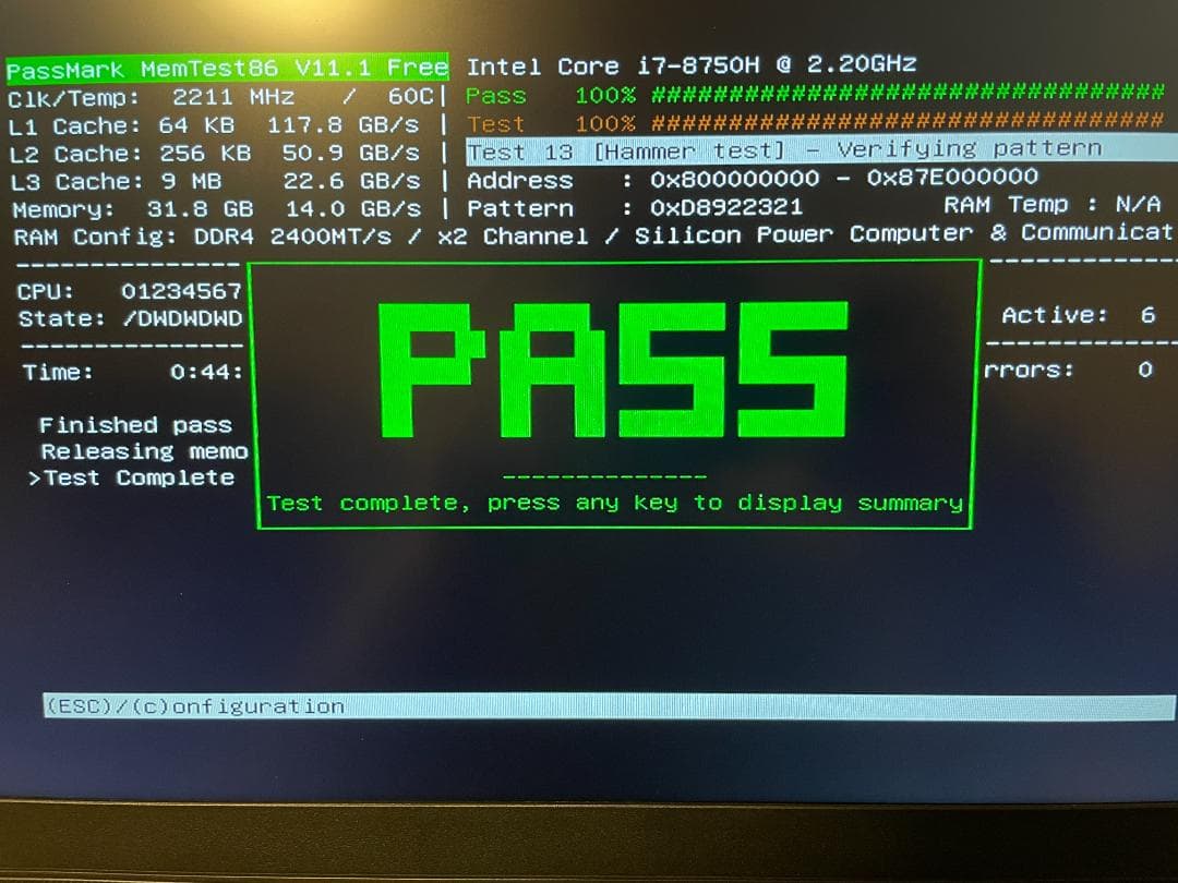 シリコンパワー製メモリ DDR4-2400 32GB (16GB x 2枚)