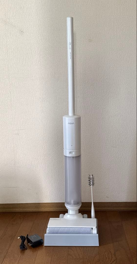 AQUA AQC-WX1P(W) コードレススティッククリーナー ホワイト