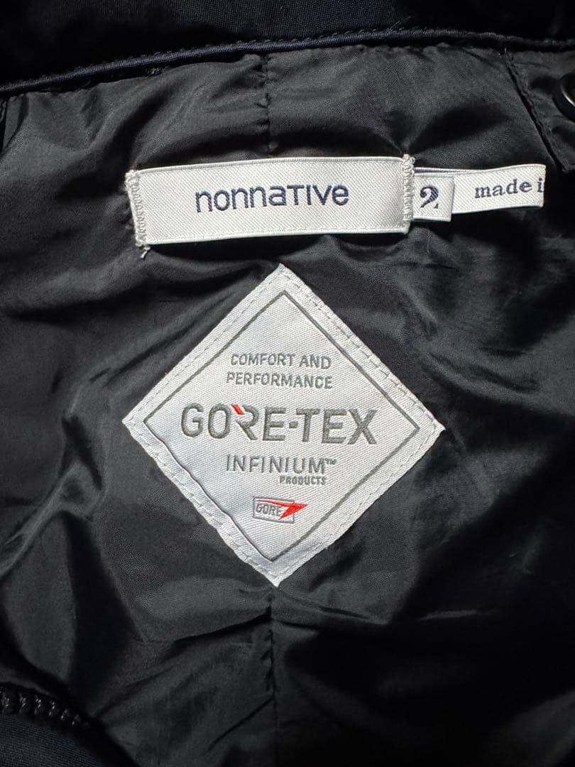 nonnative GORE-TEX INFINIUM モッズコート ブラック