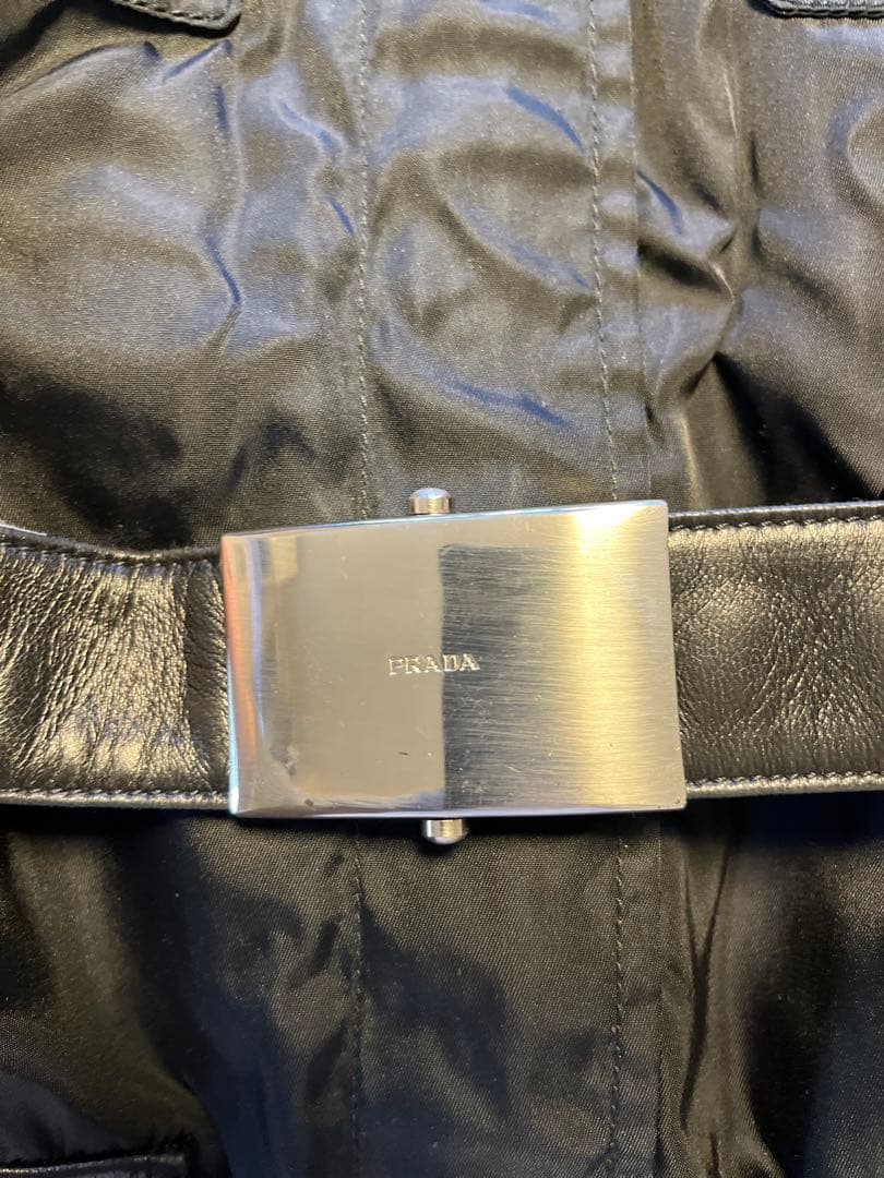 PRADA ミリタリージャケット ブラック