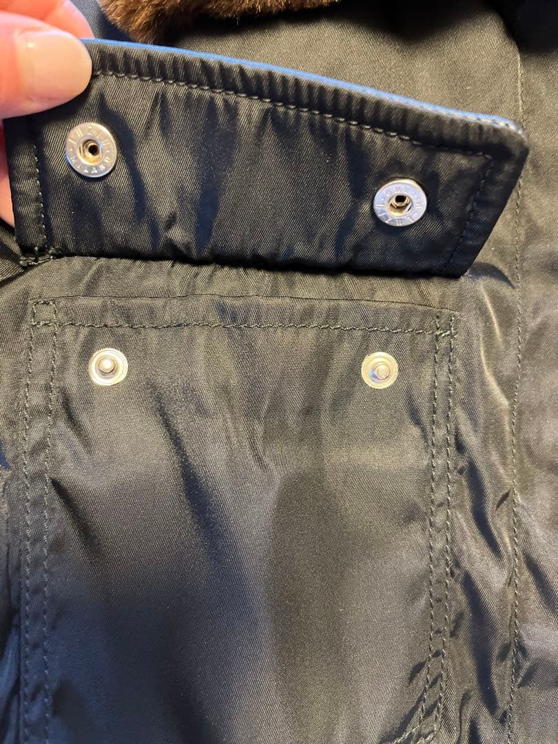 PRADA ミリタリージャケット ブラック