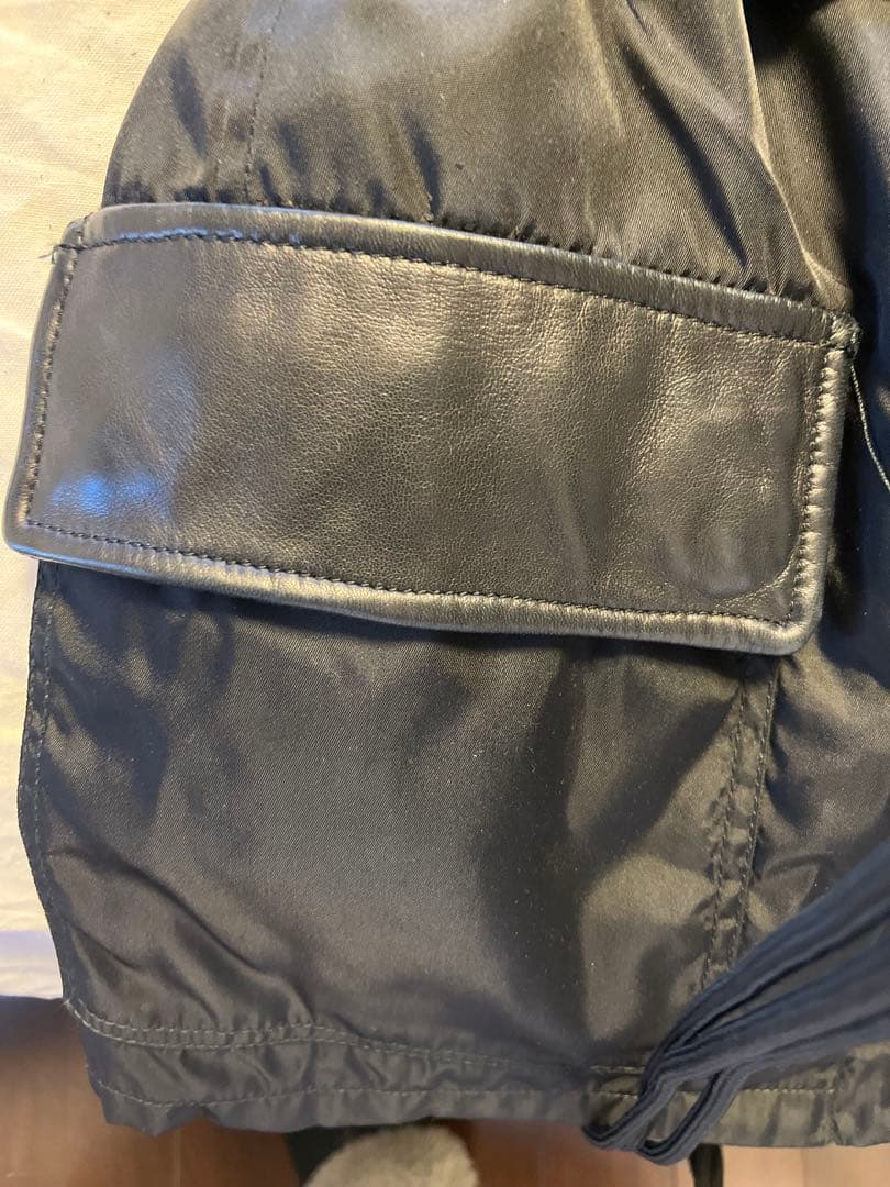 PRADA ミリタリージャケット ブラック