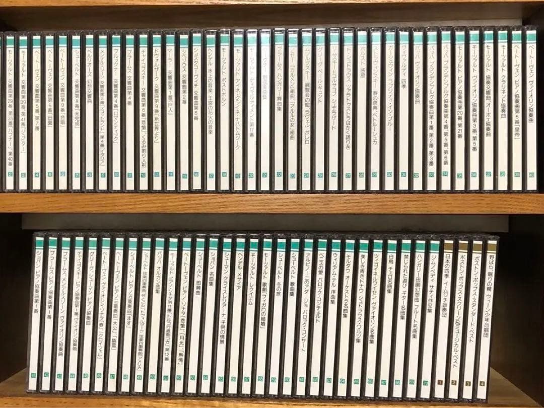 PHILIPS CD 70枚+特別版4枚 クラシックCD 木製ラック付き