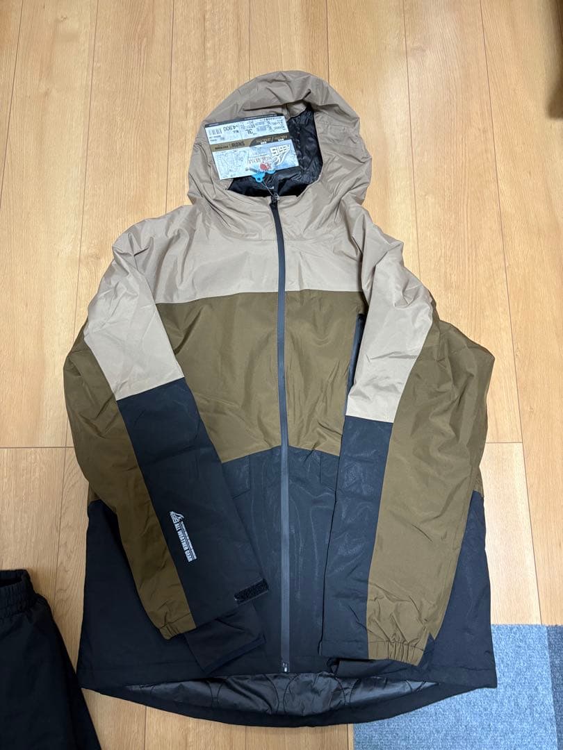 【新品・未使用】ワークマン スノーボードウェア　LL スノーブラウン