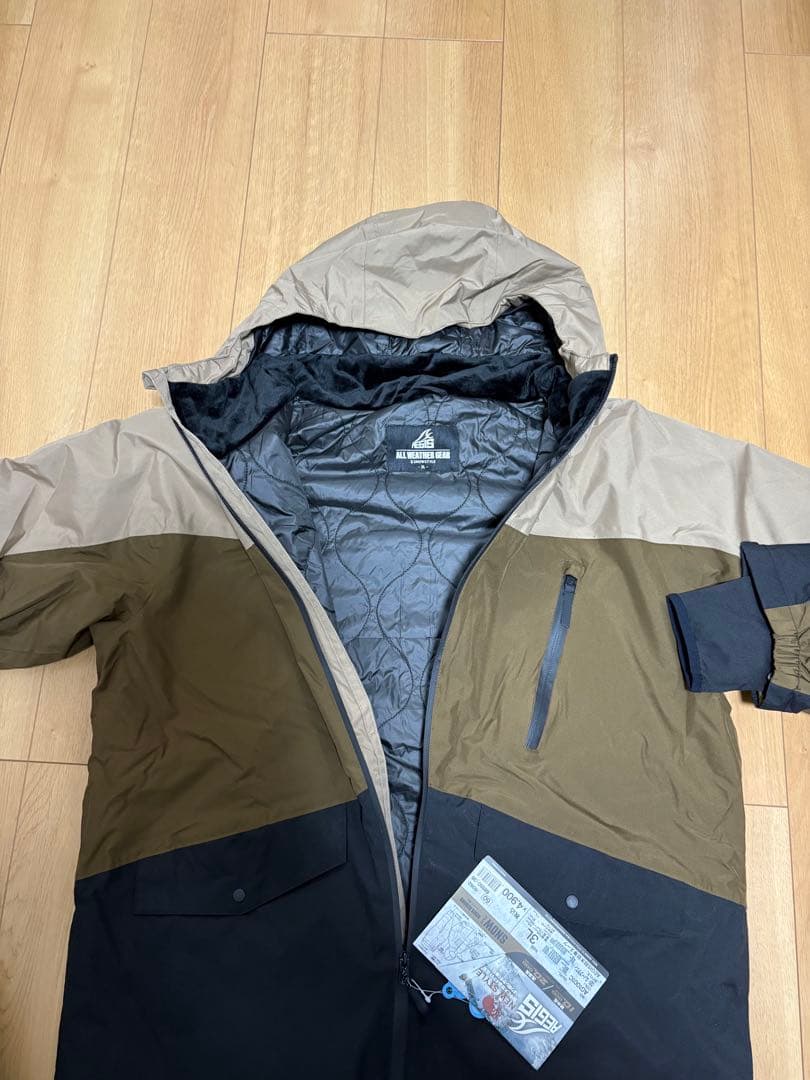 【新品・未使用】ワークマン スノーボードウェア　LL スノーブラウン