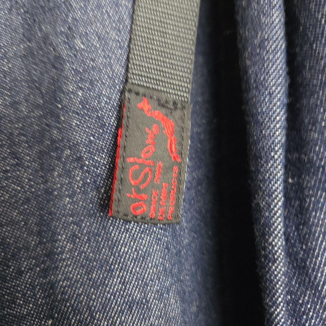 グラミチ × オアスロウ　　デニム　ウェービング　ワイドパンツ　バルーンパンツ