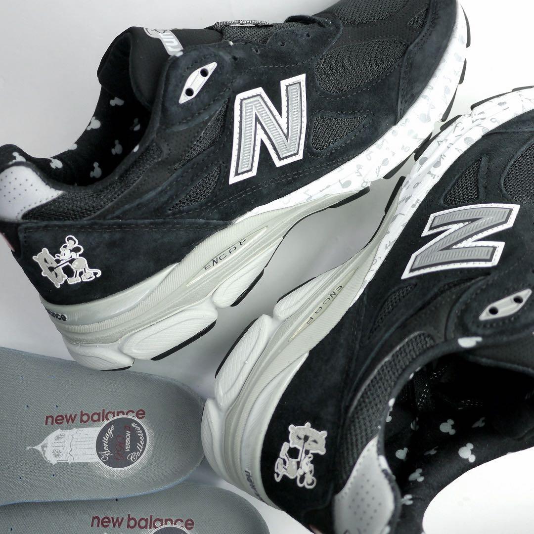 デッド？レア ニューバランス990ディズニー ミッキーマウス スエードスニーカー