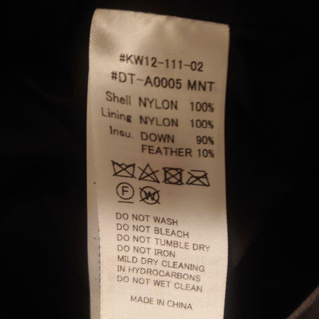 DANTON◆Sサイズ◆ミドル ダウン フード コート