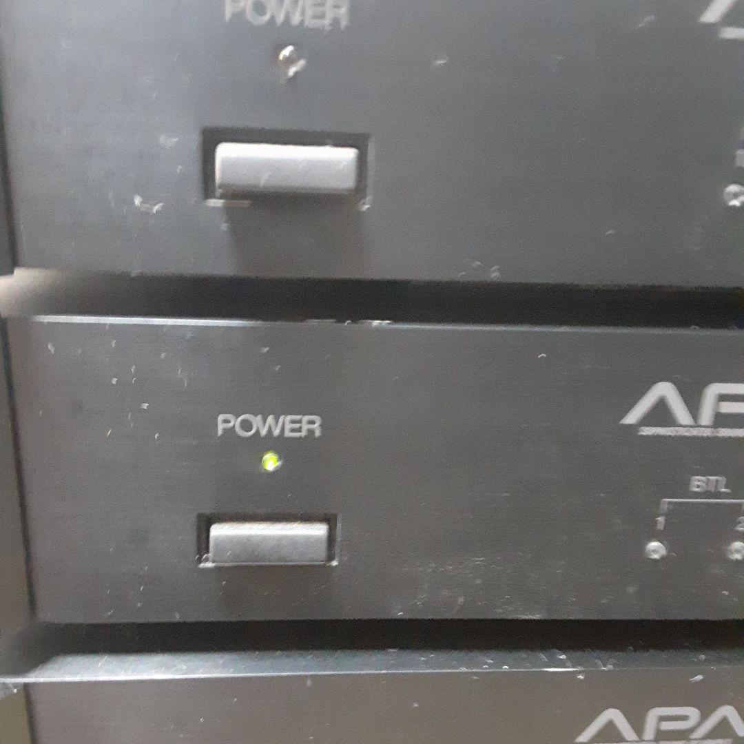 専用です！APA パワーアンプ 2個セット　ジャンク