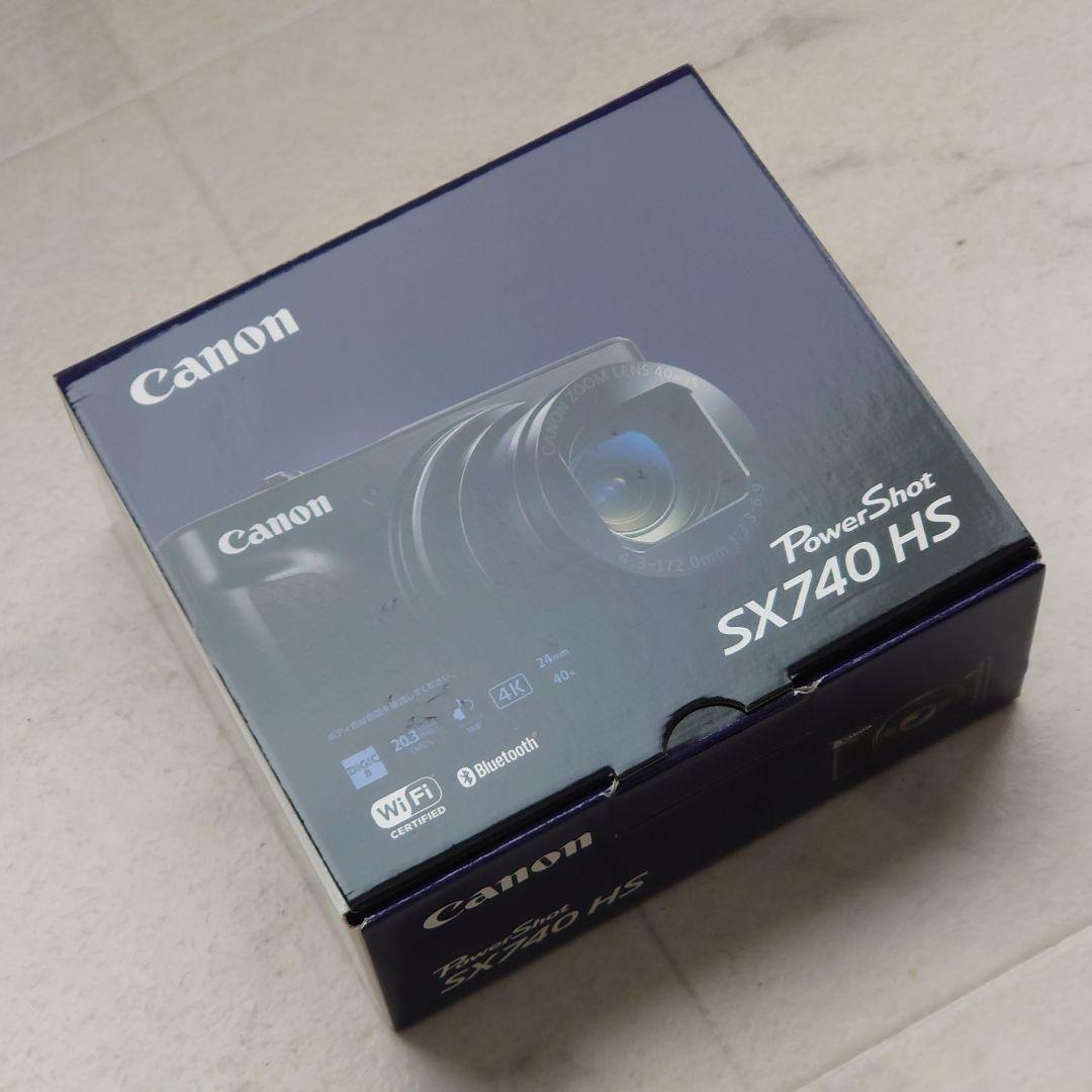 Canon PowerShot SX740 HS シルバー 本体と付属品