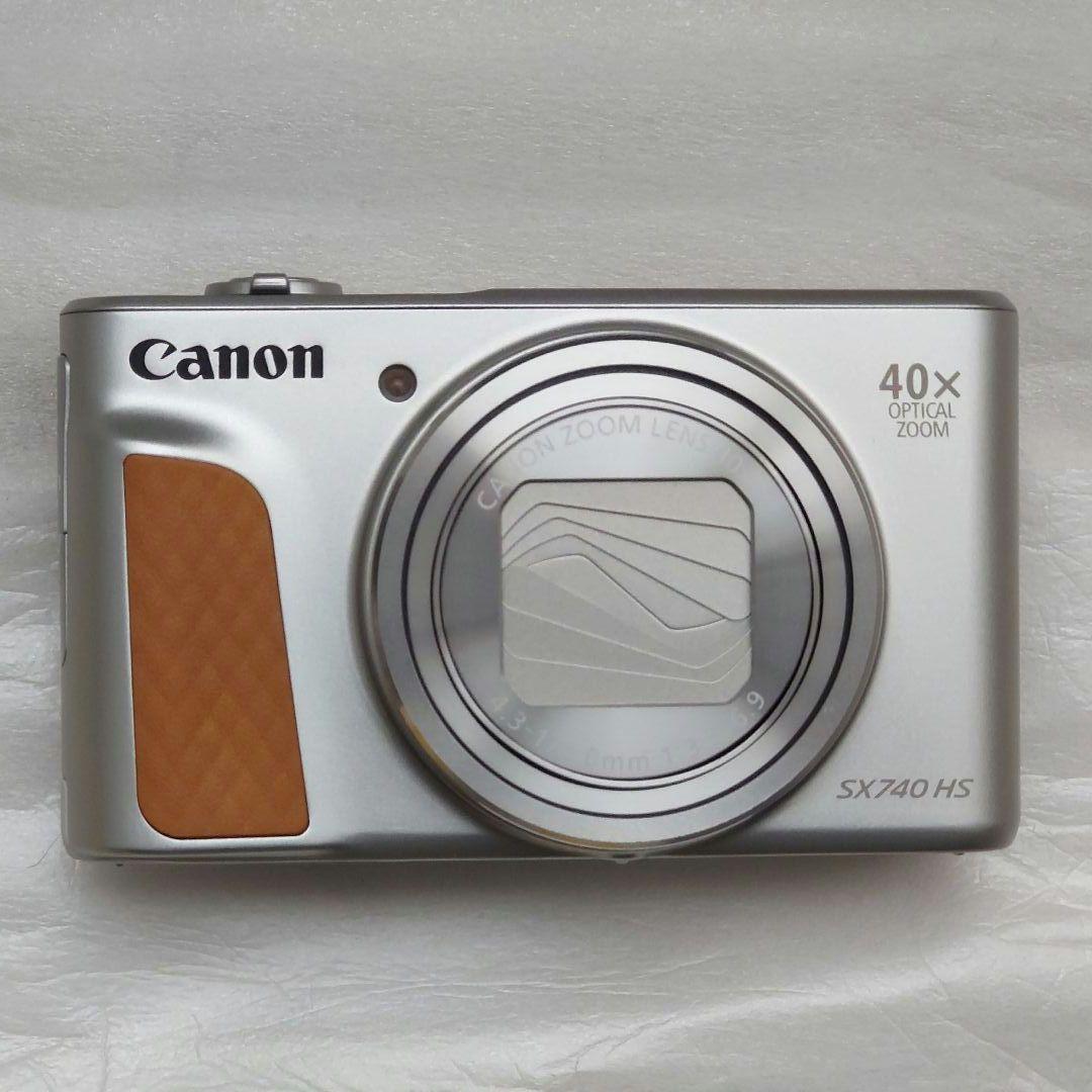 Canon PowerShot SX740 HS シルバー 本体と付属品