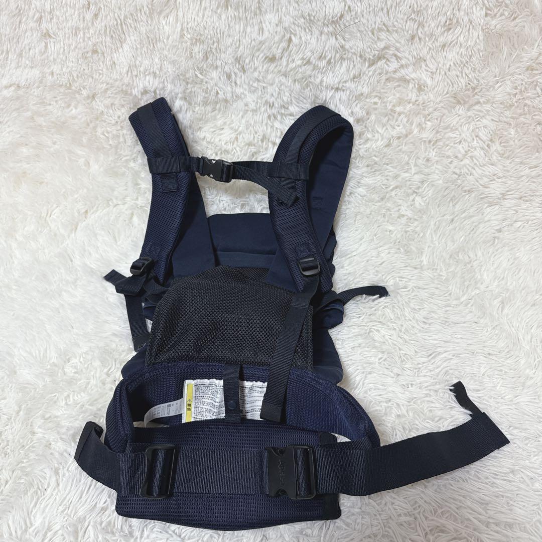 美品　Aprica laclis アップリカ　ラクリス 抱っこ紐 ネイビー