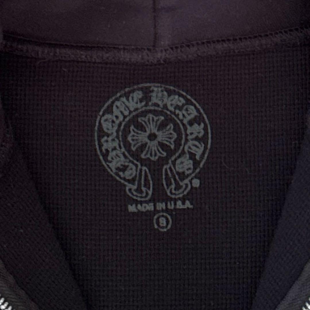 クロムハーツ サーマルフローラルクロス ホースシュー ジップアップフーディ S