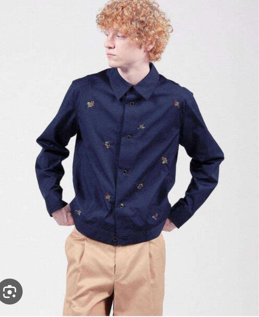 CABaN コットンエンブロイダリーブルゾン