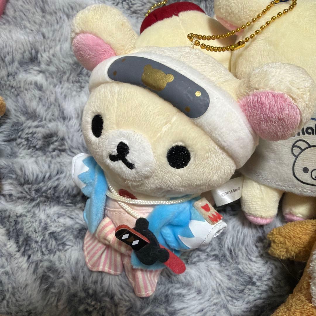 【詰め合わせ20体】※汚れアリ※リラックマ ぶらさげぬいぐるみ