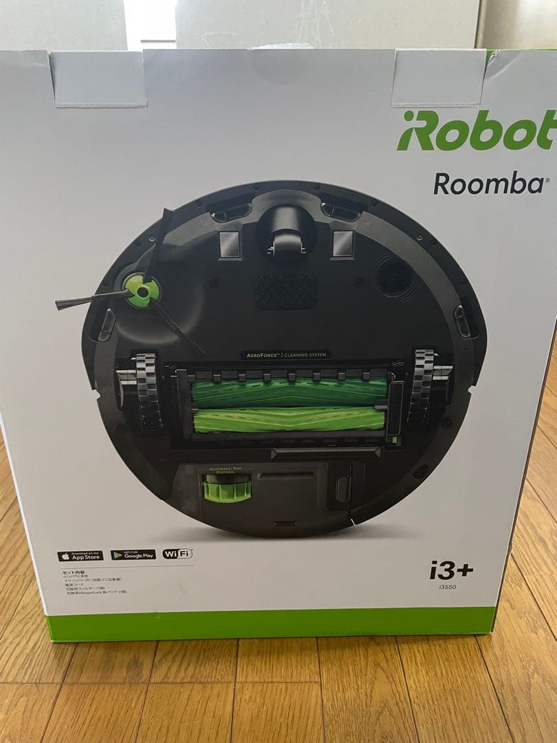 ルンバi3+ 本体 箱 説明書あり